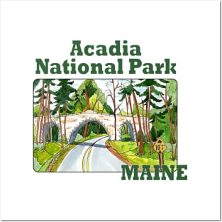 Acadia National Park, Maine Posters and Art